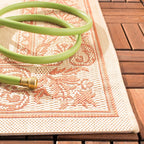 SAFAVIEH Courtyard Hendrina Indoor/ Outdoor Waterproof Patio Backyard Rug