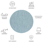 SAFAVIEH Courtyard Ilmur Indoor/ Outdoor Waterproof Patio Backyard Rug