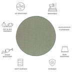 SAFAVIEH Courtyard Ilmur Indoor/ Outdoor Waterproof Patio Backyard Rug