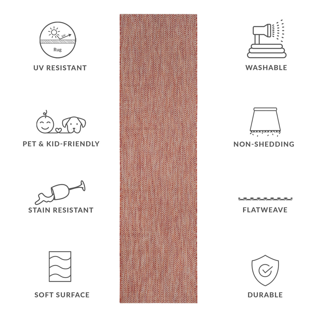 SAFAVIEH Courtyard Ilmur Indoor/ Outdoor Waterproof Patio Backyard Rug