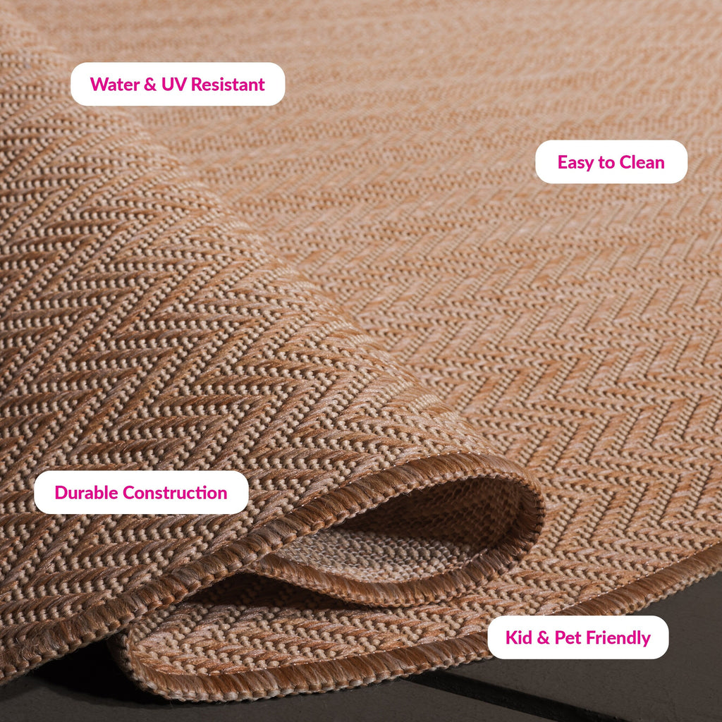 SAFAVIEH Courtyard Ilmur Indoor/ Outdoor Waterproof Patio Backyard Rug