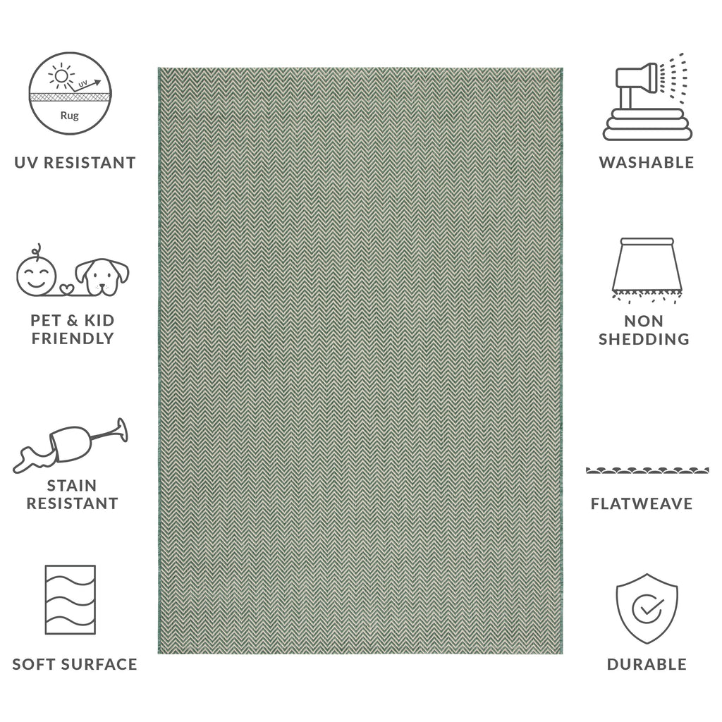 SAFAVIEH Courtyard Ilmur Indoor/ Outdoor Waterproof Patio Backyard Rug