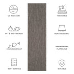 SAFAVIEH Courtyard Ilmur Indoor/ Outdoor Waterproof Patio Backyard Rug