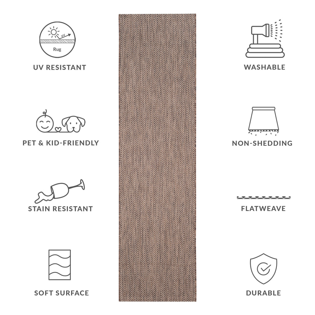 SAFAVIEH Courtyard Ilmur Indoor/ Outdoor Waterproof Patio Backyard Rug