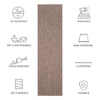 SAFAVIEH Courtyard Ilmur Indoor/ Outdoor Waterproof Patio Backyard Rug