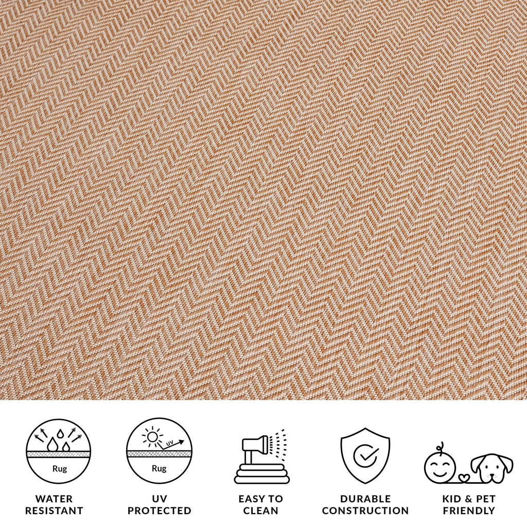 SAFAVIEH Courtyard Ilmur Indoor/ Outdoor Waterproof Patio Backyard Rug