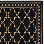 SAFAVIEH Courtyard Janell Trellis Indoor/ Outdoor Waterproof Patio Backyard Rug