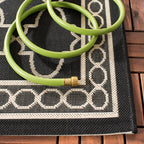 SAFAVIEH Courtyard Janell Trellis Indoor/ Outdoor Waterproof Patio Backyard Rug