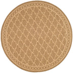 SAFAVIEH Courtyard Janell Trellis Indoor/ Outdoor Waterproof Patio Backyard Rug