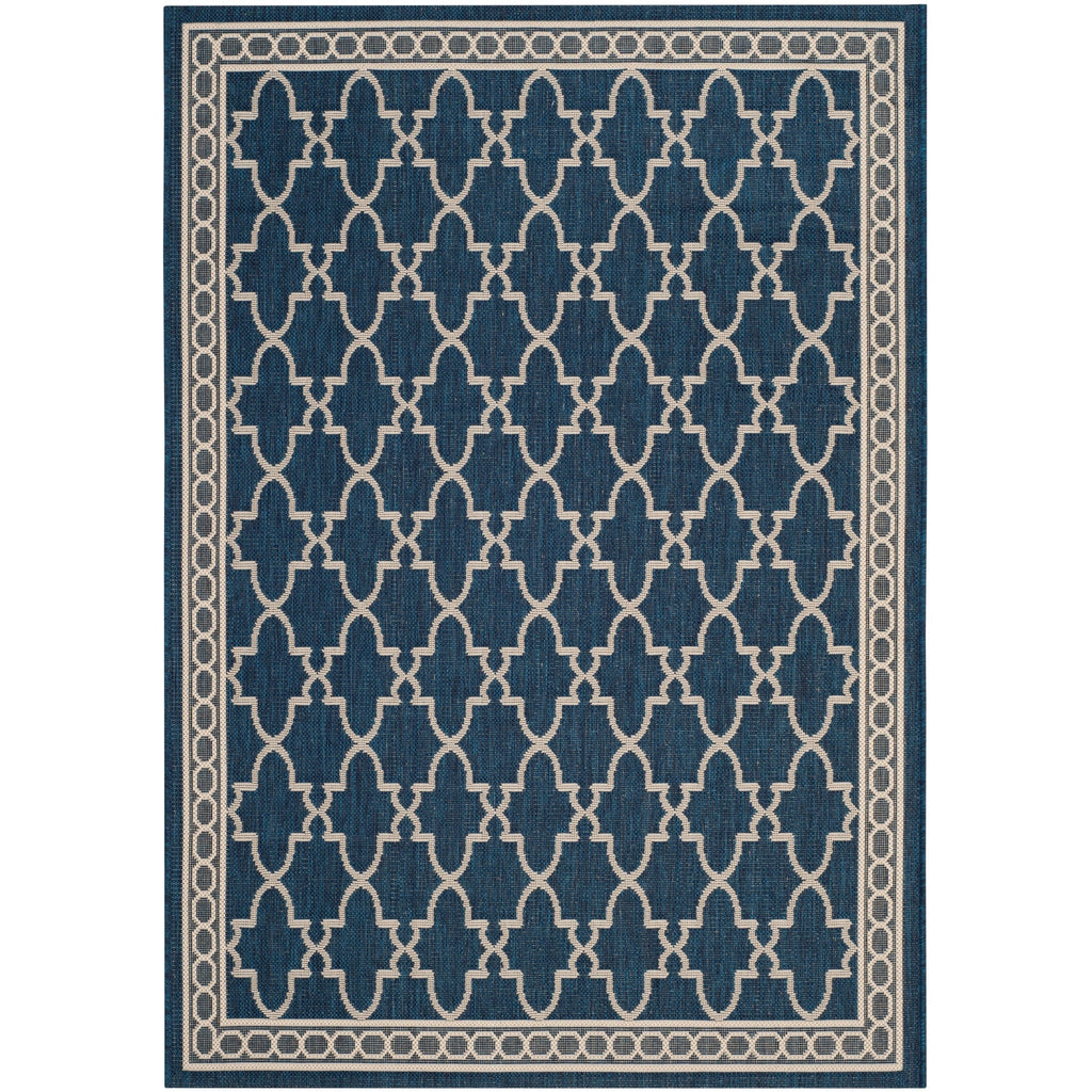 SAFAVIEH Courtyard Janell Trellis Indoor/ Outdoor Waterproof Patio Backyard Rug