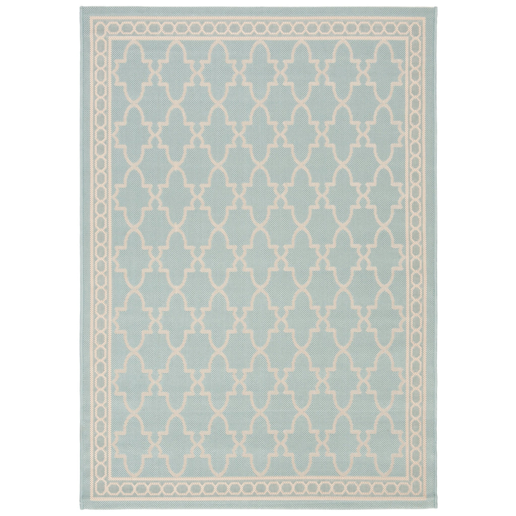 SAFAVIEH Courtyard Janell Trellis Indoor/ Outdoor Waterproof Patio Backyard Rug