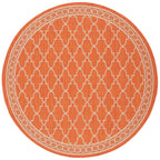 SAFAVIEH Courtyard Janell Trellis Indoor/ Outdoor Waterproof Patio Backyard Rug