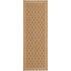 SAFAVIEH Courtyard Janell Trellis Indoor/ Outdoor Waterproof Patio Backyard Rug