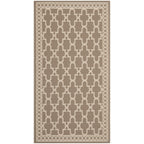 SAFAVIEH Courtyard Janell Trellis Indoor/ Outdoor Waterproof Patio Backyard Rug