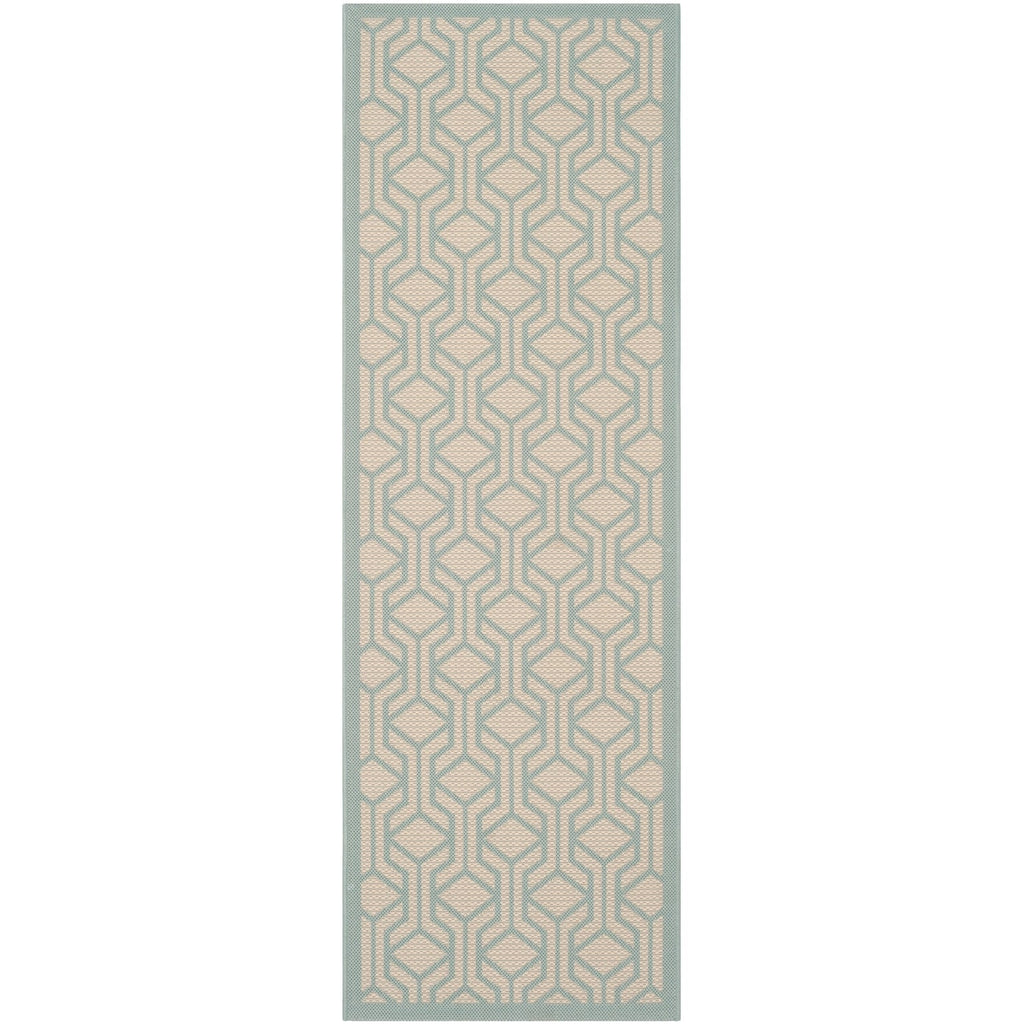 SAFAVIEH Courtyard Jeanine Indoor/ Outdoor Waterproof Patio Backyard Rug