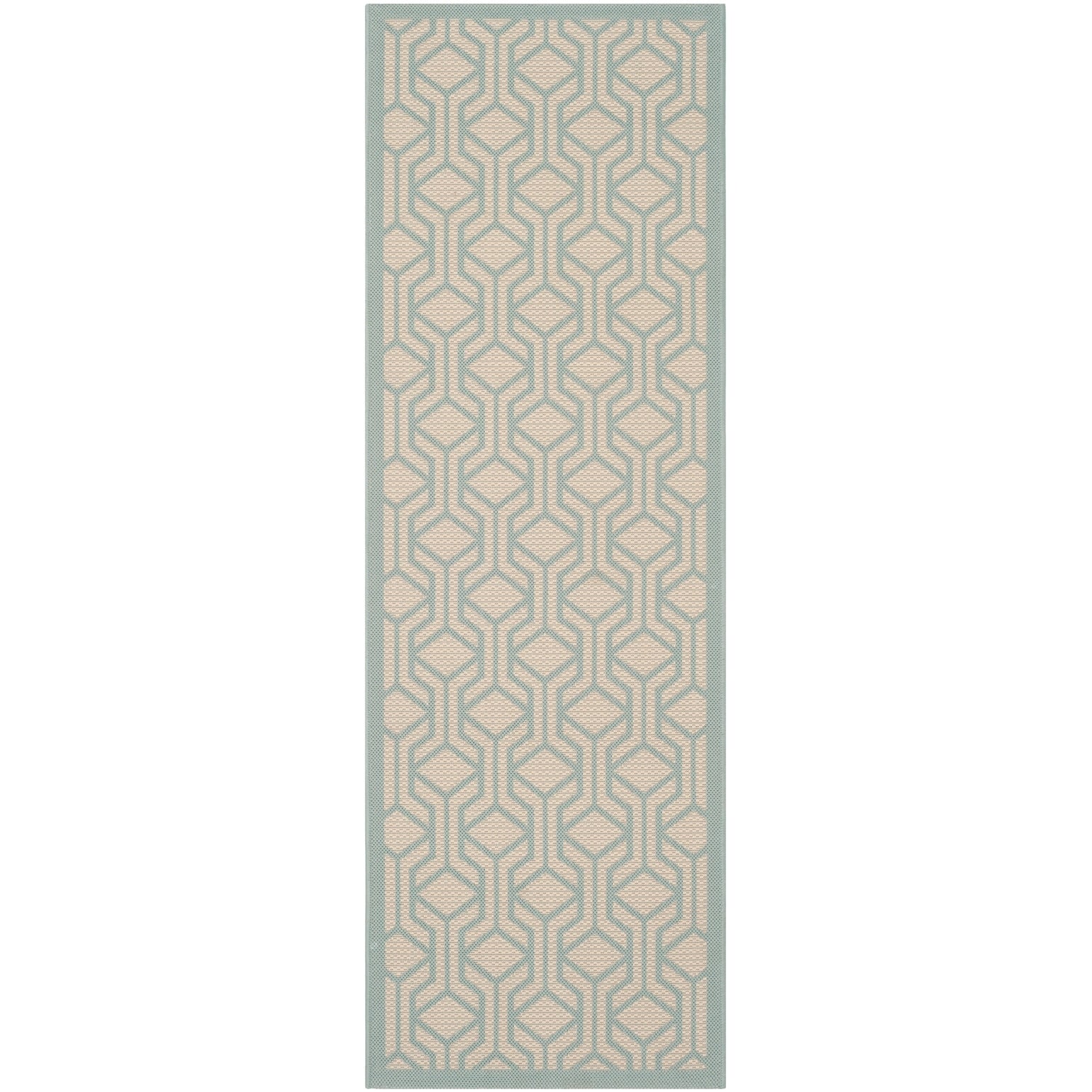 SAFAVIEH Courtyard Jeanine Indoor/ Outdoor Waterproof Patio Backyard Rug