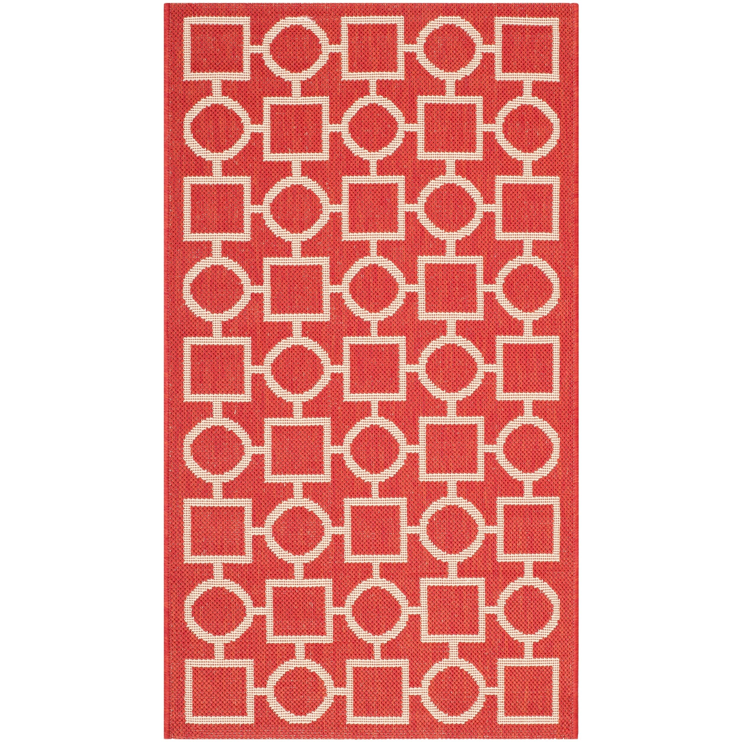 SAFAVIEH Courtyard Lilya Indoor/ Outdoor Waterproof Patio Backyard Rug