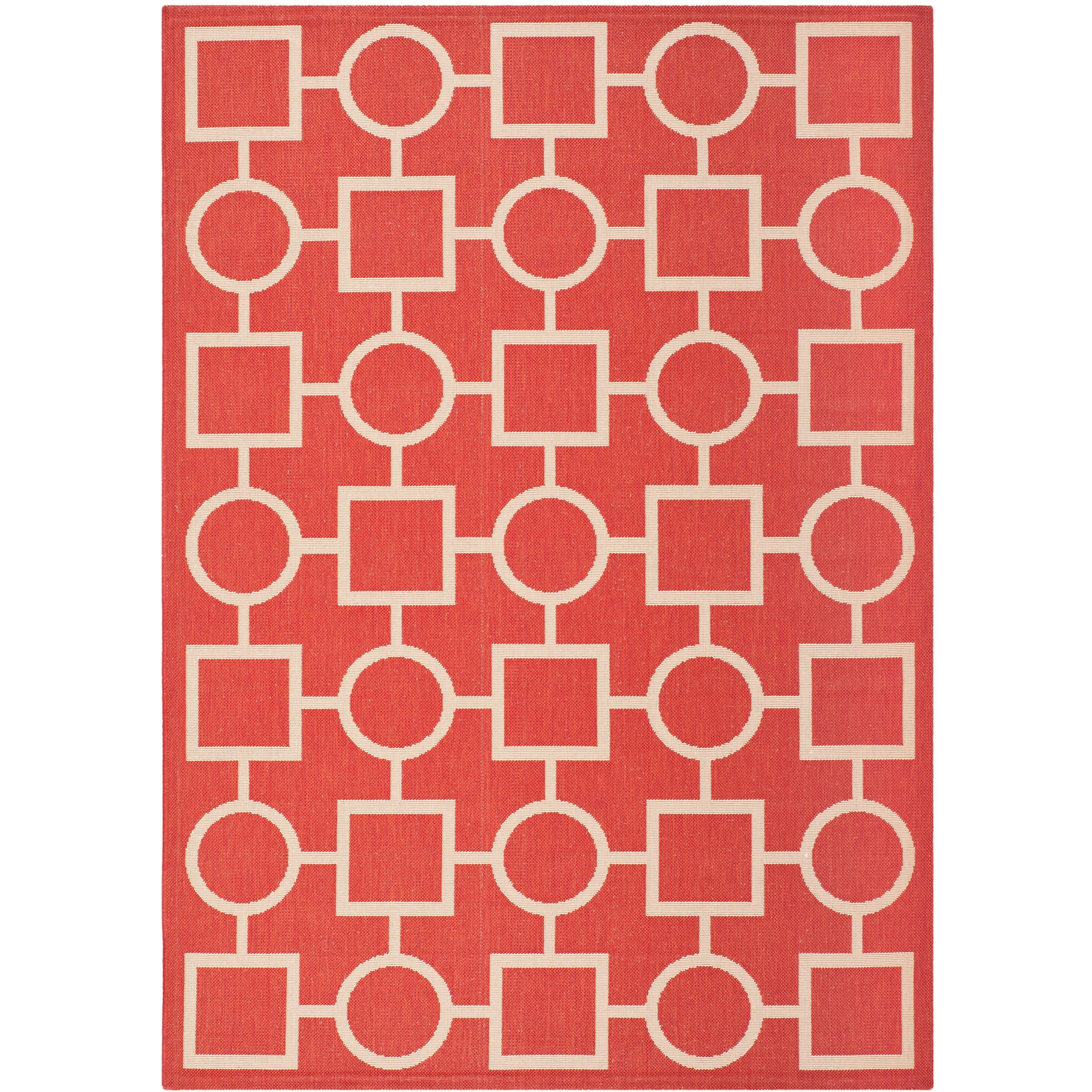 SAFAVIEH Courtyard Lilya Indoor/ Outdoor Waterproof Patio Backyard Rug