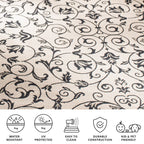 SAFAVIEH Courtyard Miljeta Indoor/ Outdoor Waterproof Patio Backyard Rug