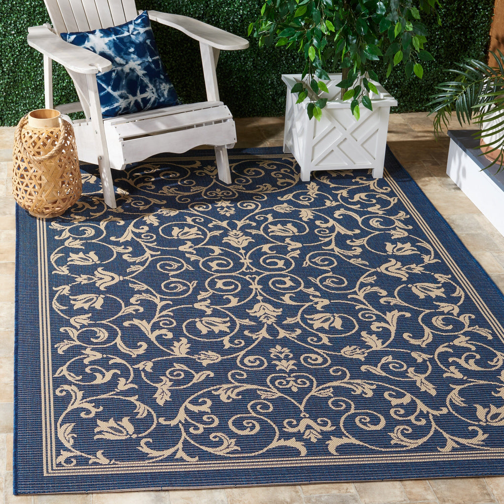 SAFAVIEH Courtyard Miljeta Indoor/ Outdoor Waterproof Patio Backyard Rug