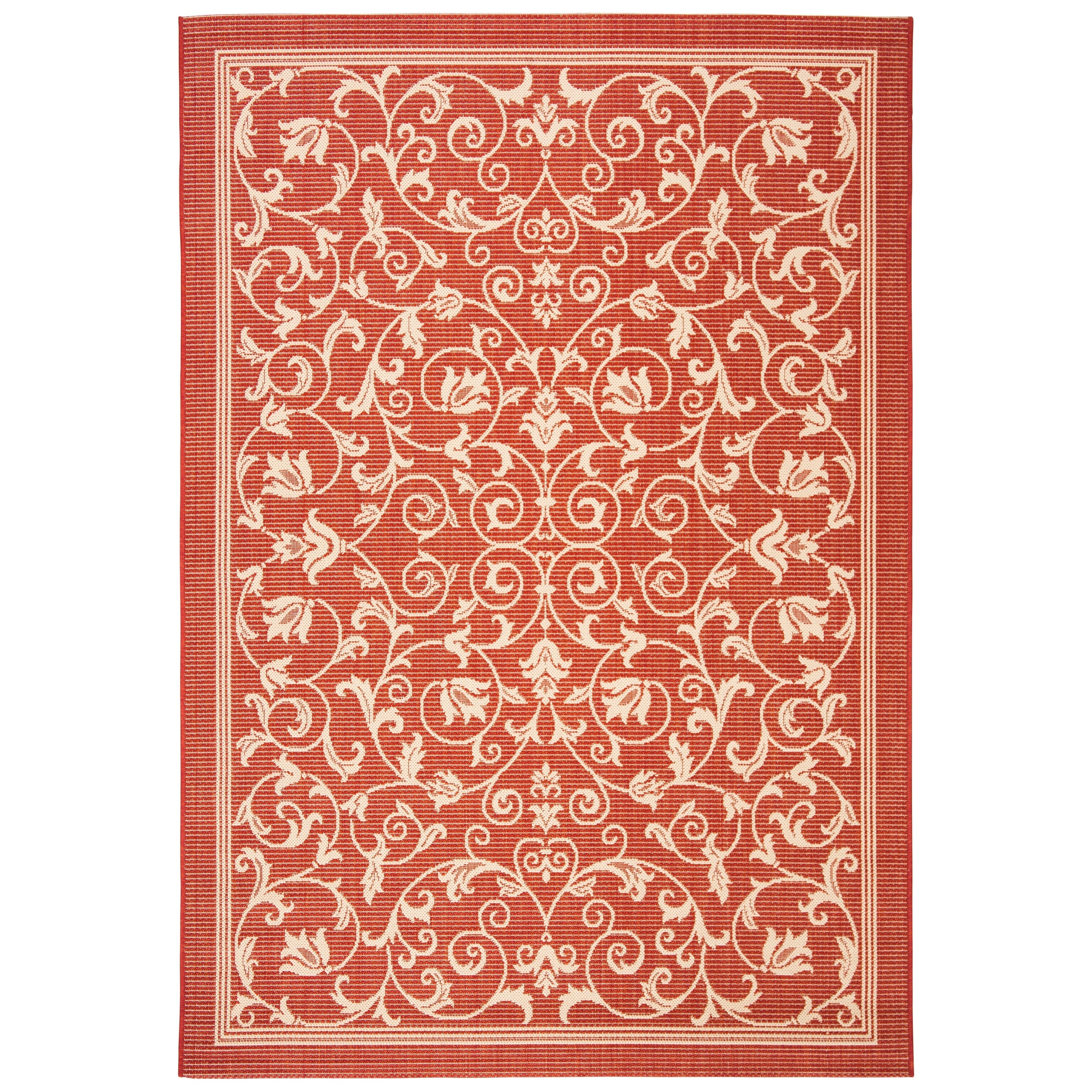 SAFAVIEH Courtyard Miljeta Indoor/ Outdoor Waterproof Patio Backyard Rug