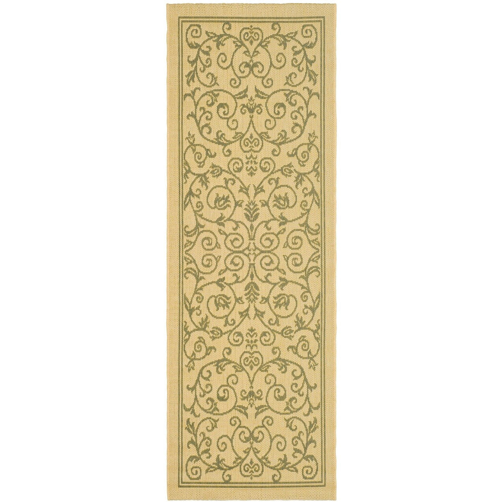 SAFAVIEH Courtyard Miljeta Indoor/ Outdoor Waterproof Patio Backyard Rug