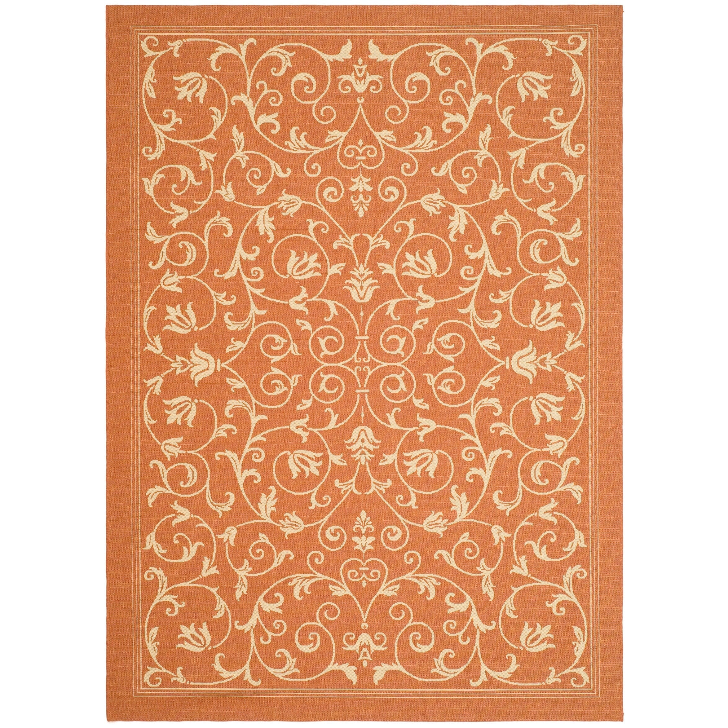 SAFAVIEH Courtyard Miljeta Indoor/ Outdoor Waterproof Patio Backyard Rug