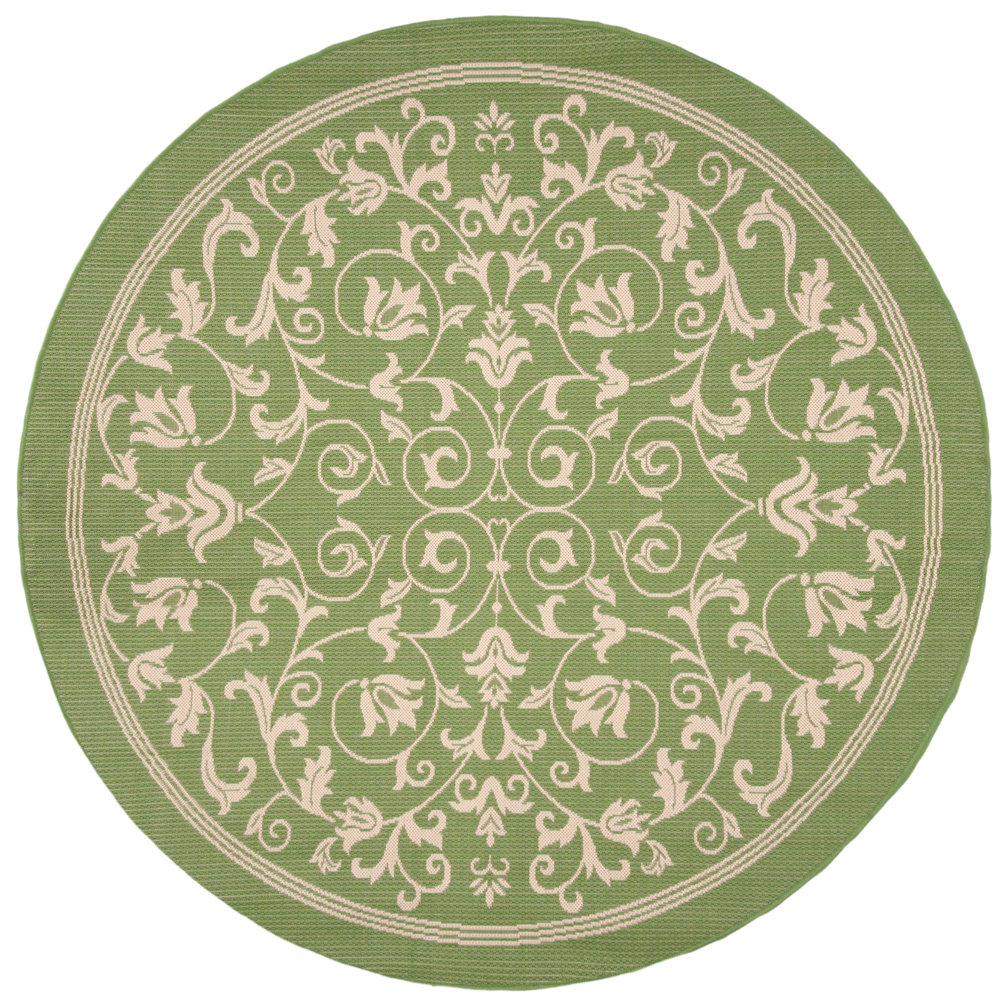 SAFAVIEH Courtyard Miljeta Indoor/ Outdoor Waterproof Patio Backyard Rug