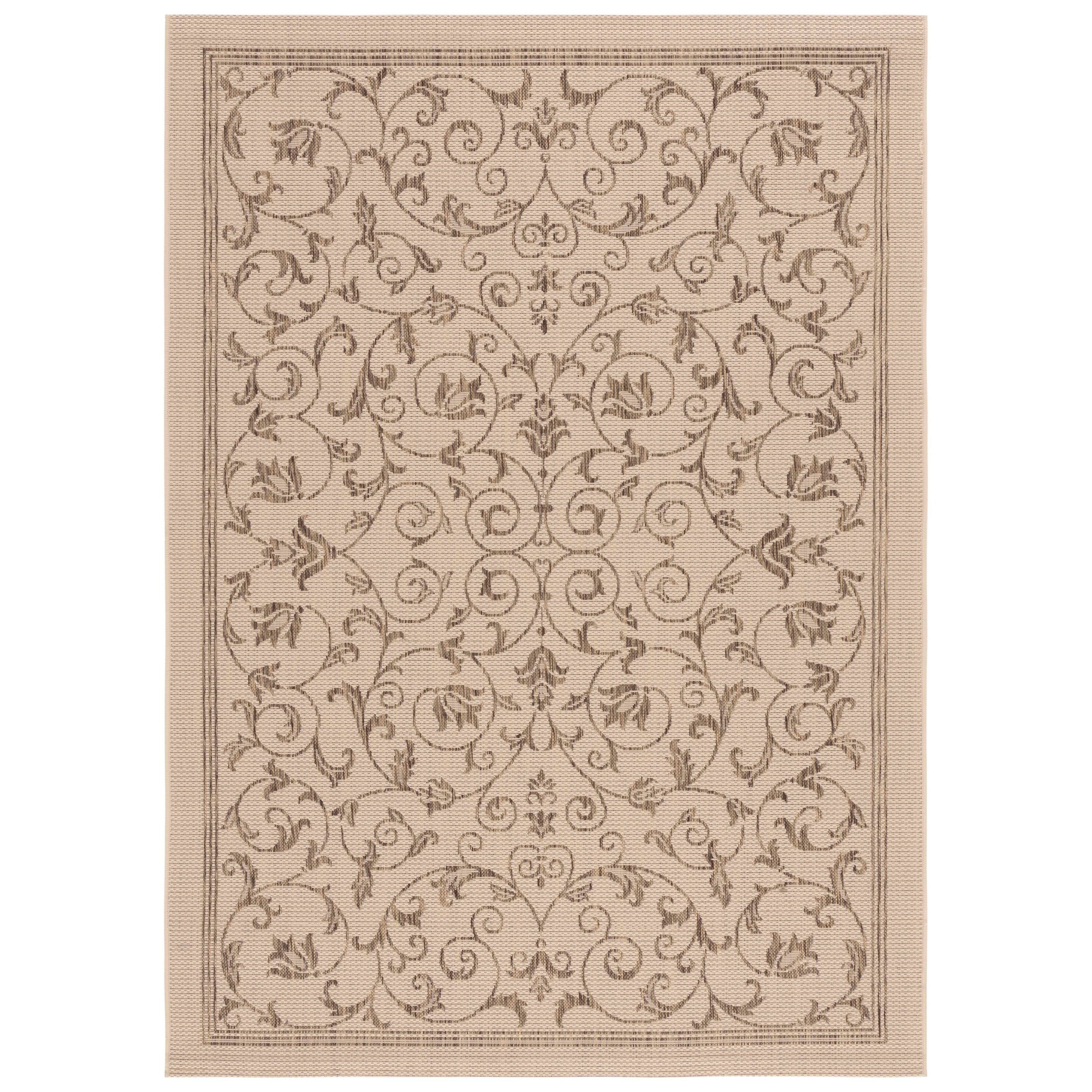 SAFAVIEH Courtyard Miljeta Indoor/ Outdoor Waterproof Patio Backyard Rug