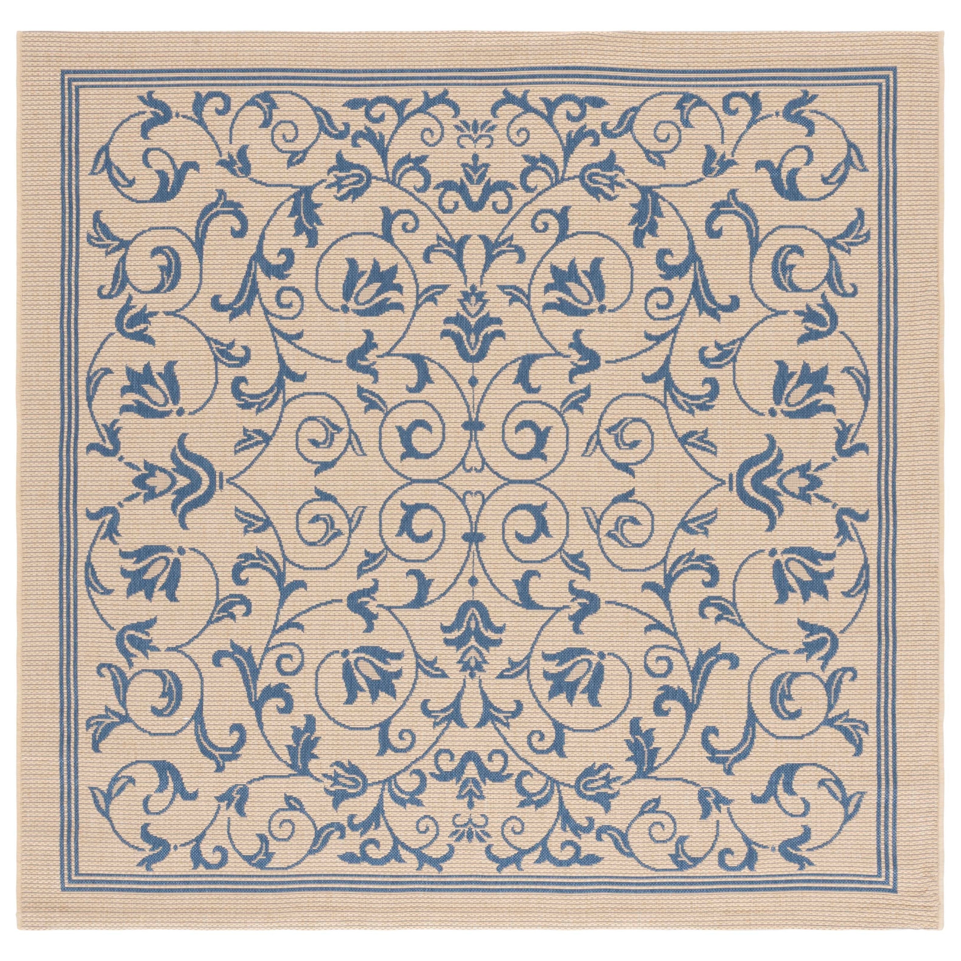 SAFAVIEH Courtyard Miljeta Indoor/ Outdoor Waterproof Patio Backyard Rug