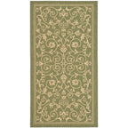 SAFAVIEH Courtyard Miljeta Indoor/ Outdoor Waterproof Patio Backyard Rug