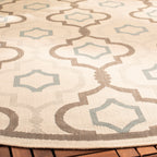 SAFAVIEH Courtyard Oyvor Indoor/ Outdoor Waterproof Patio Backyard Rug