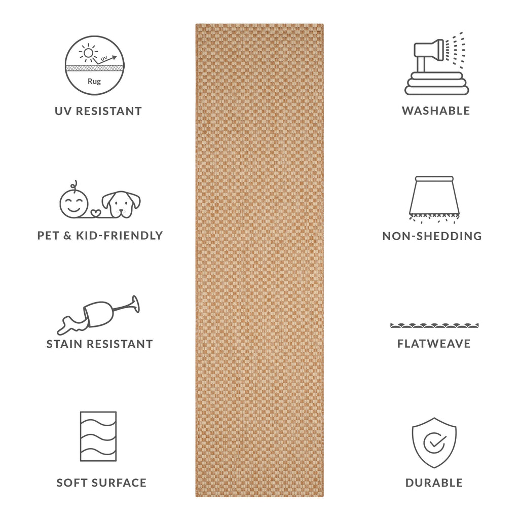 SAFAVIEH Courtyard Ragini Indoor/Outdoor Waterproof Patio Backyard Rug