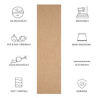 SAFAVIEH Courtyard Ragini Indoor/Outdoor Waterproof Patio Backyard Rug