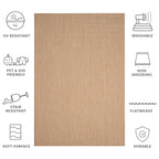 SAFAVIEH Courtyard Ragini Indoor/Outdoor Waterproof Patio Backyard Rug