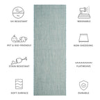 SAFAVIEH Courtyard Ragini Indoor/Outdoor Waterproof Patio Backyard Rug