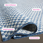 SAFAVIEH Courtyard Ragini Indoor/Outdoor Waterproof Patio Backyard Rug