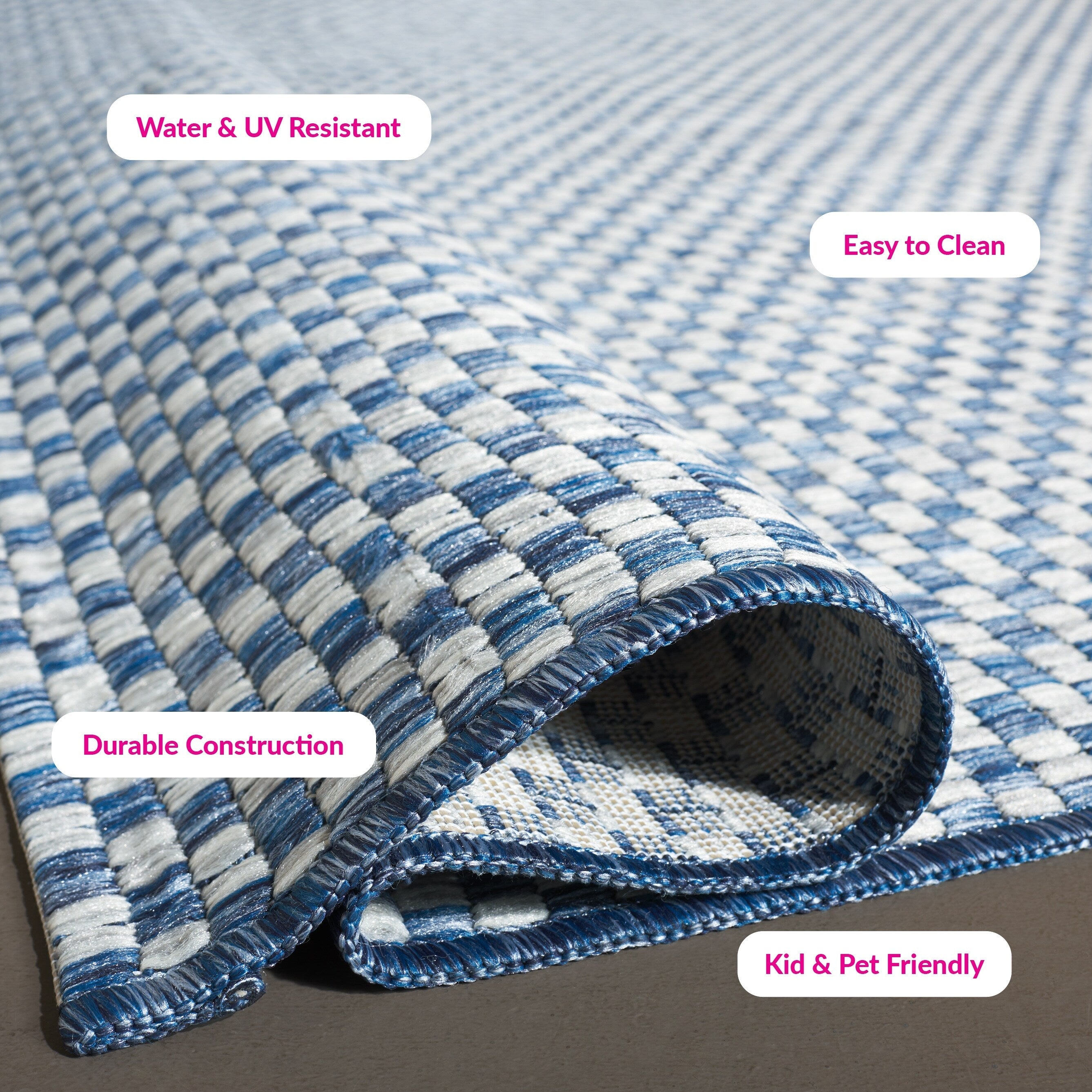 SAFAVIEH Courtyard Ragini Indoor/Outdoor Waterproof Patio Backyard Rug