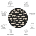 SAFAVIEH Courtyard Ragne Indoor/ Outdoor Waterproof Patio Backyard Rug