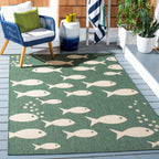 SAFAVIEH Courtyard Ragne Indoor/ Outdoor Waterproof Patio Backyard Rug