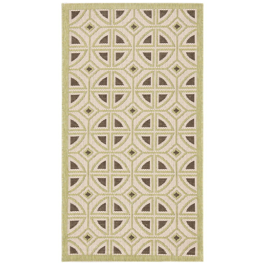 SAFAVIEH Courtyard Saundra Indoor/ Outdoor Waterproof Patio Backyard Rug