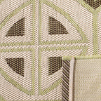 SAFAVIEH Courtyard Saundra Indoor/ Outdoor Waterproof Patio Backyard Rug