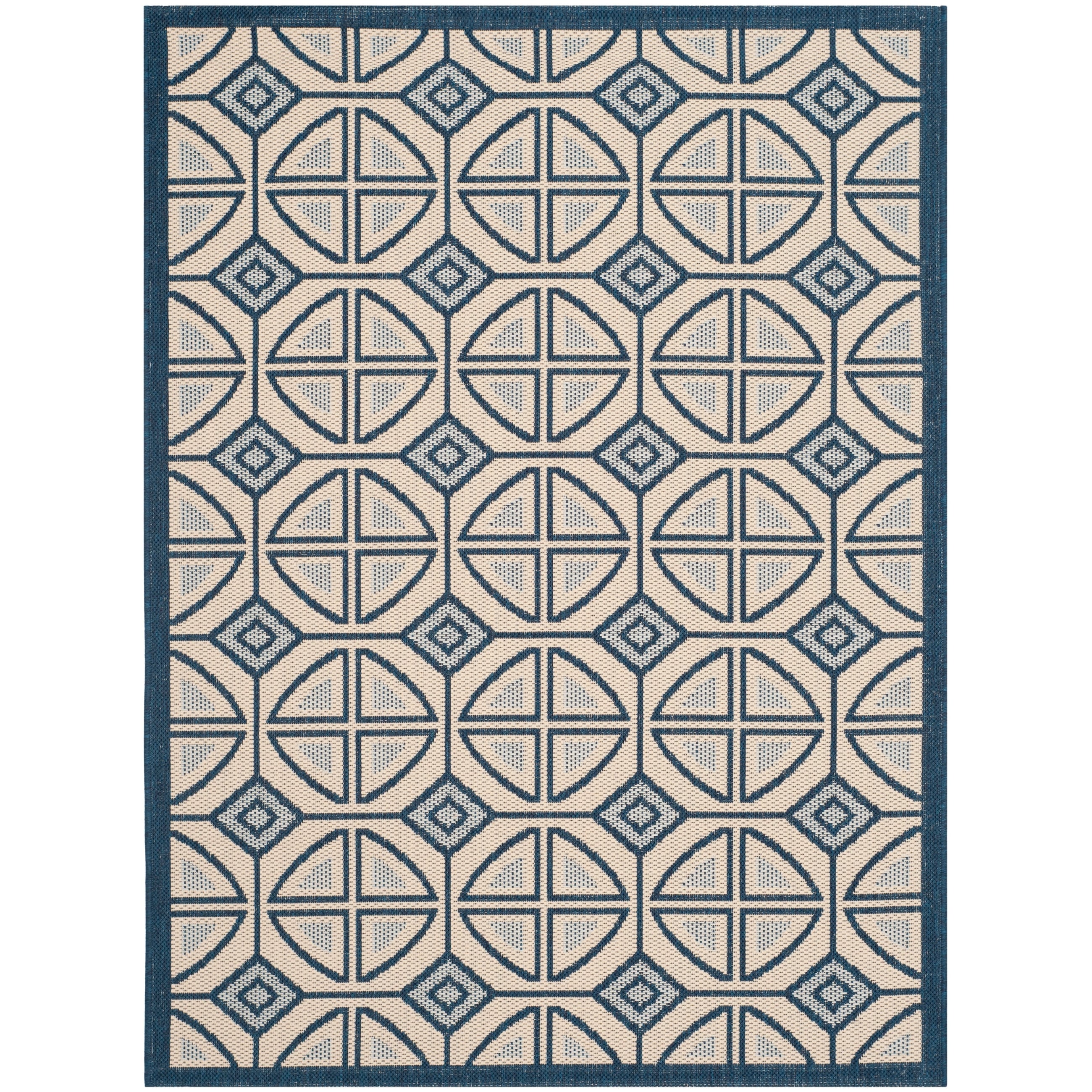 SAFAVIEH Courtyard Saundra Indoor/ Outdoor Waterproof Patio Backyard Rug