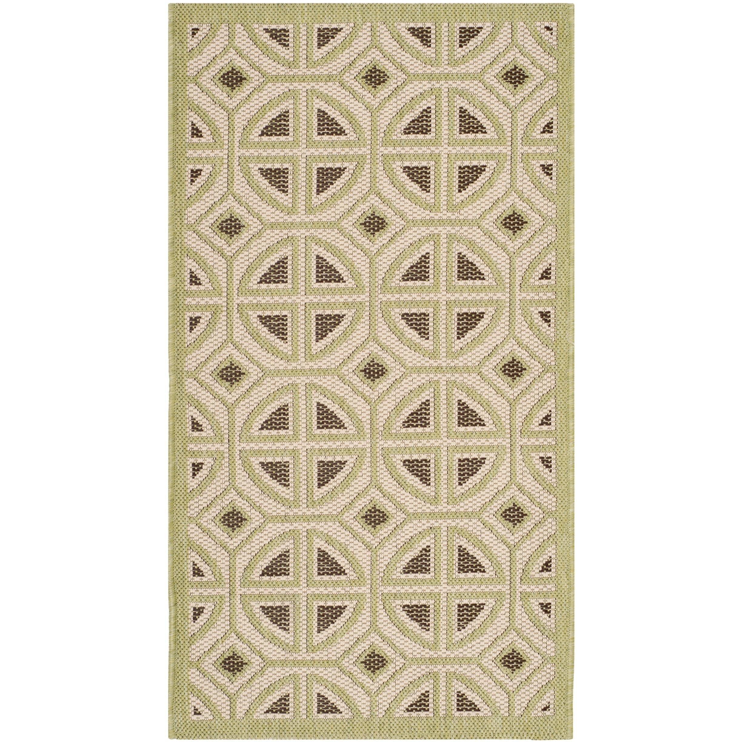 SAFAVIEH Courtyard Saundra Indoor/ Outdoor Waterproof Patio Backyard Rug