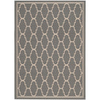 SAFAVIEH Courtyard Sufia Waterproof Trellis Backyard Patio Rug