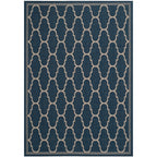 SAFAVIEH Courtyard Sufia Waterproof Trellis Backyard Patio Rug