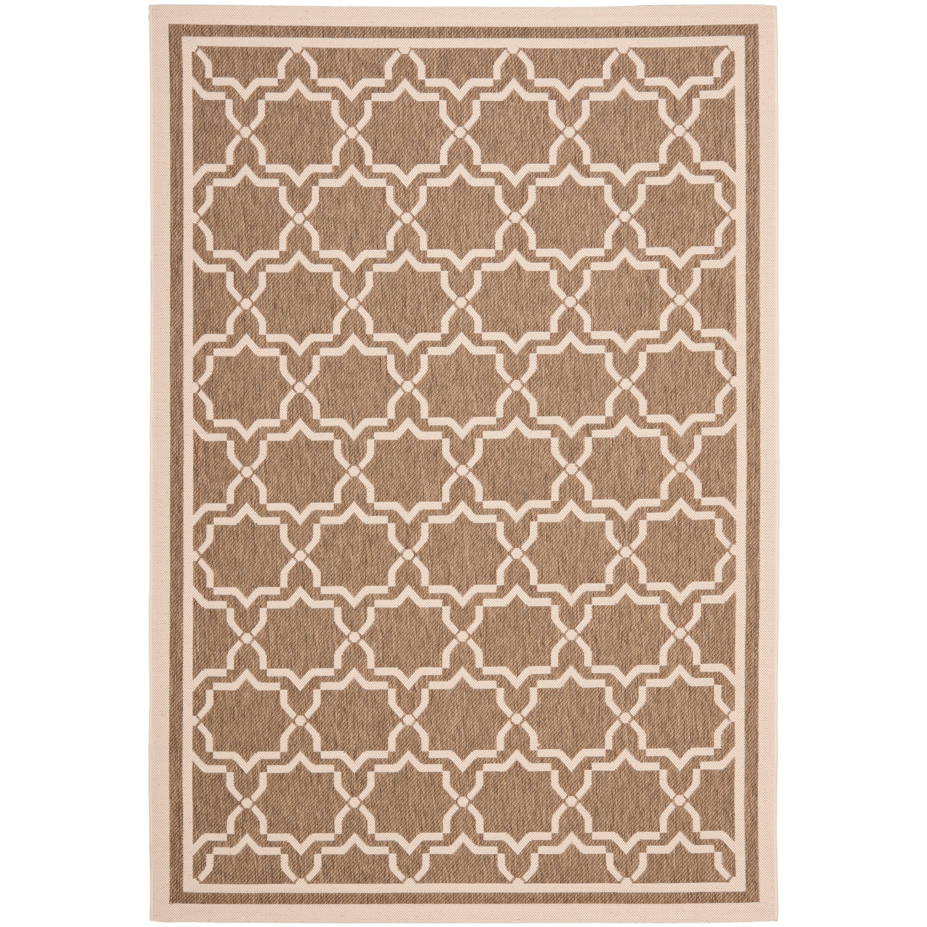 SAFAVIEH Courtyard Thomasina Indoor/ Outdoor Waterproof Patio Backyard Rug