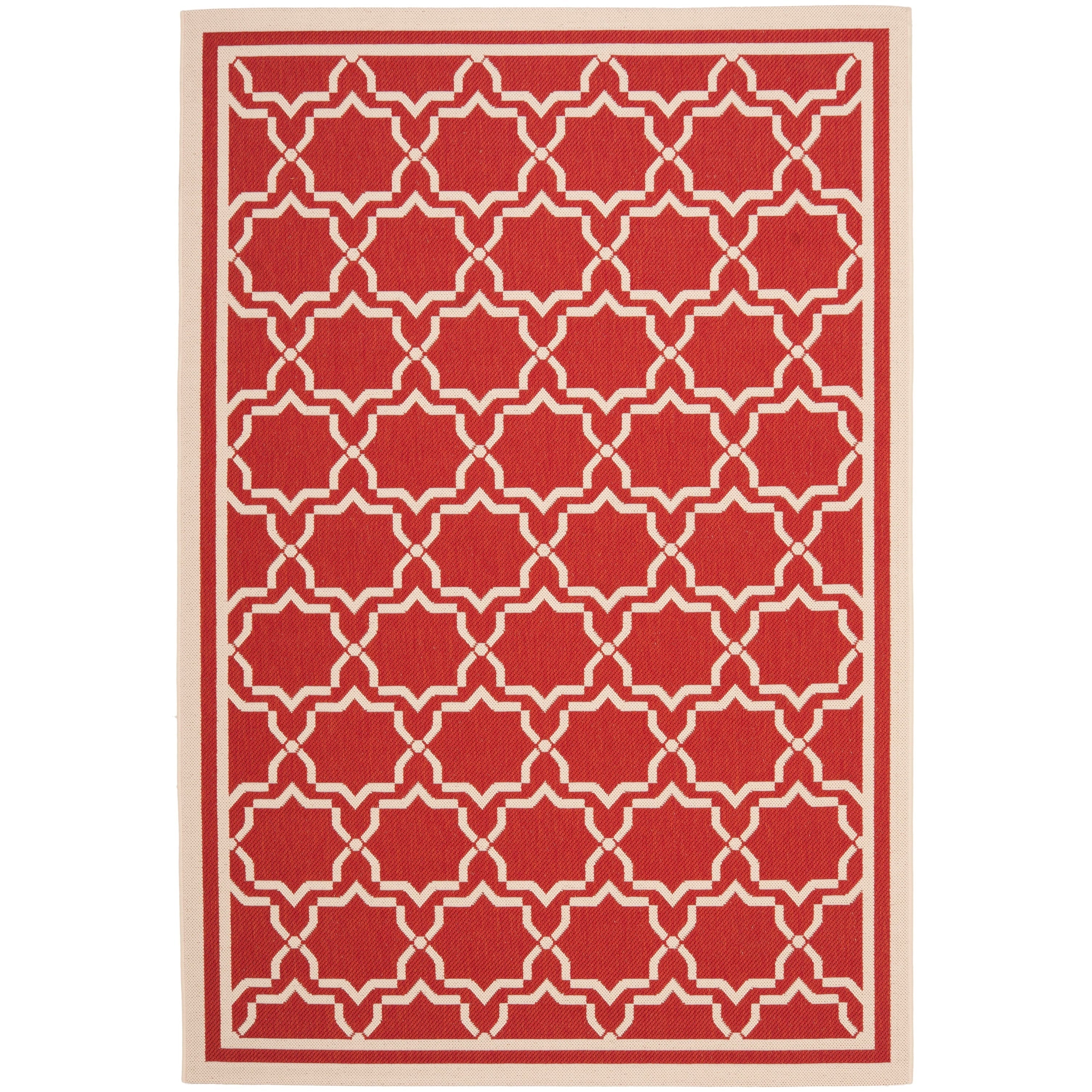 SAFAVIEH Courtyard Thomasina Indoor/ Outdoor Waterproof Patio Backyard Rug