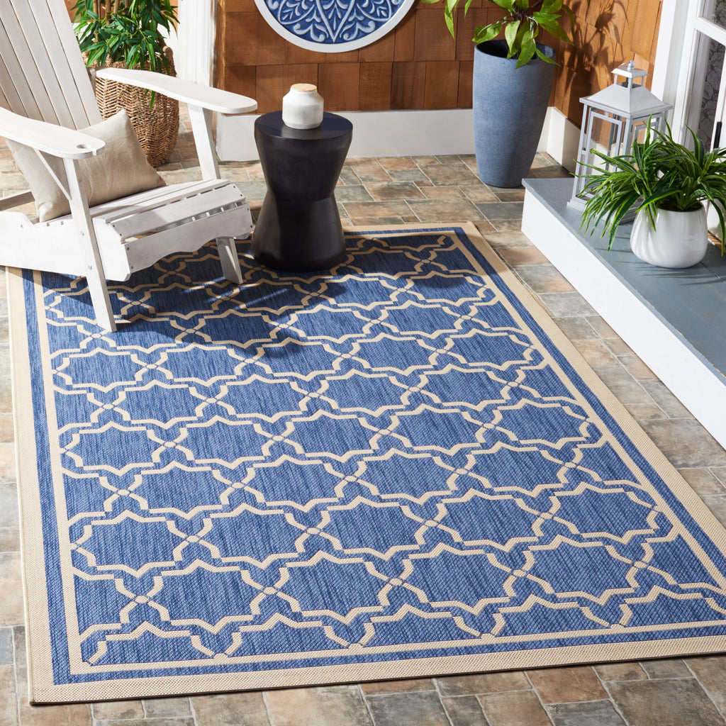 SAFAVIEH Courtyard Thomasina Indoor/ Outdoor Waterproof Patio Backyard Rug