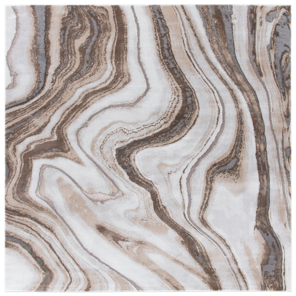 SAFAVIEH Craft Elvyra Modern Abstract Marble Pattern Rug